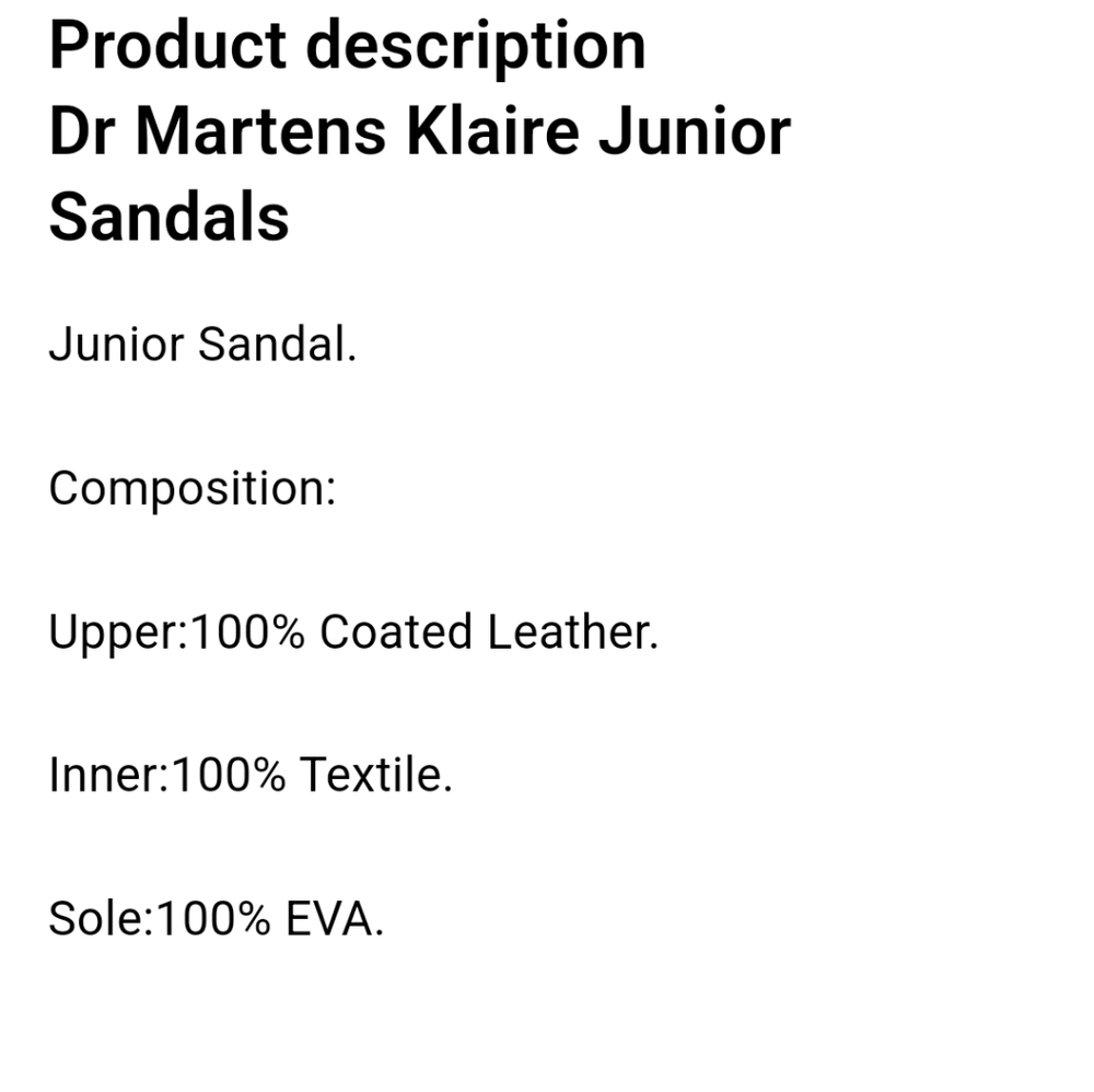 Dr. Martens Kids' Orange Sandals - Picture 4 of 7